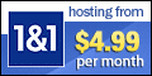 View 1&1 Web Hosting website